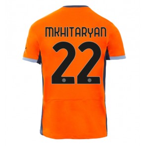 Inter Milan Henrikh Mkhitaryan #22 Tredjetröja 2023-24 Kortärmad